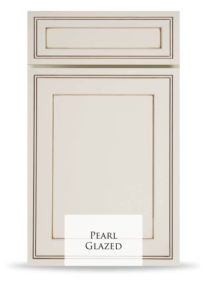 Pearl Glazed Cabinet