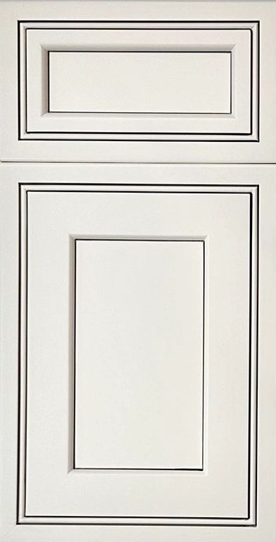 Ivory Glaze Cabinet Style